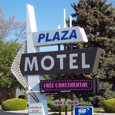 Plaza Motel 布赖恩 外观 照片