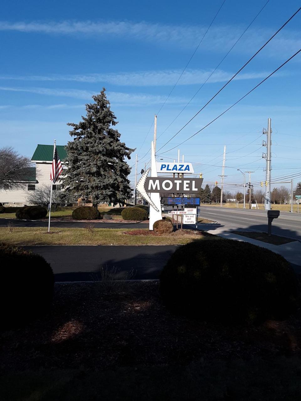 Plaza Motel 布赖恩 外观 照片